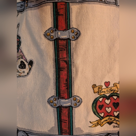 Brighton 2019 "In Love We Trust" Queen Of Love Rare Retired Tote & Pouch 2pc set - Picture 3 of 16